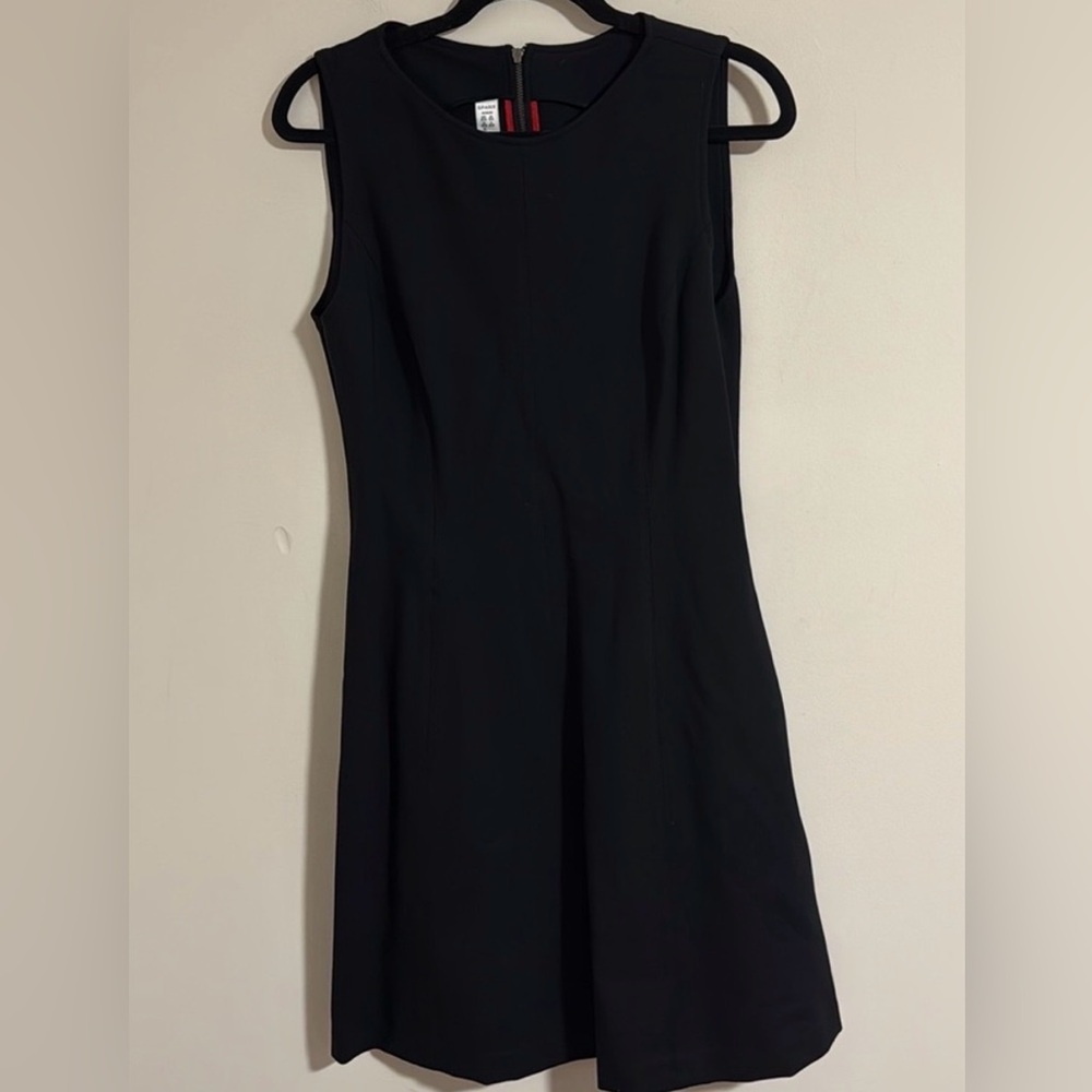 SPANX fit and flare little black dress mini size medium - Picture 2 of 6